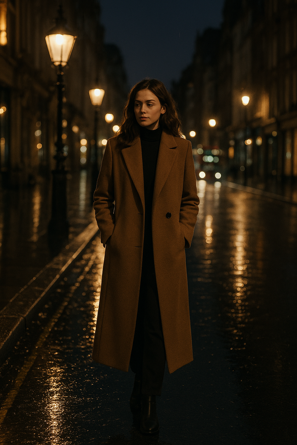 Dana | Longline Wool Coat